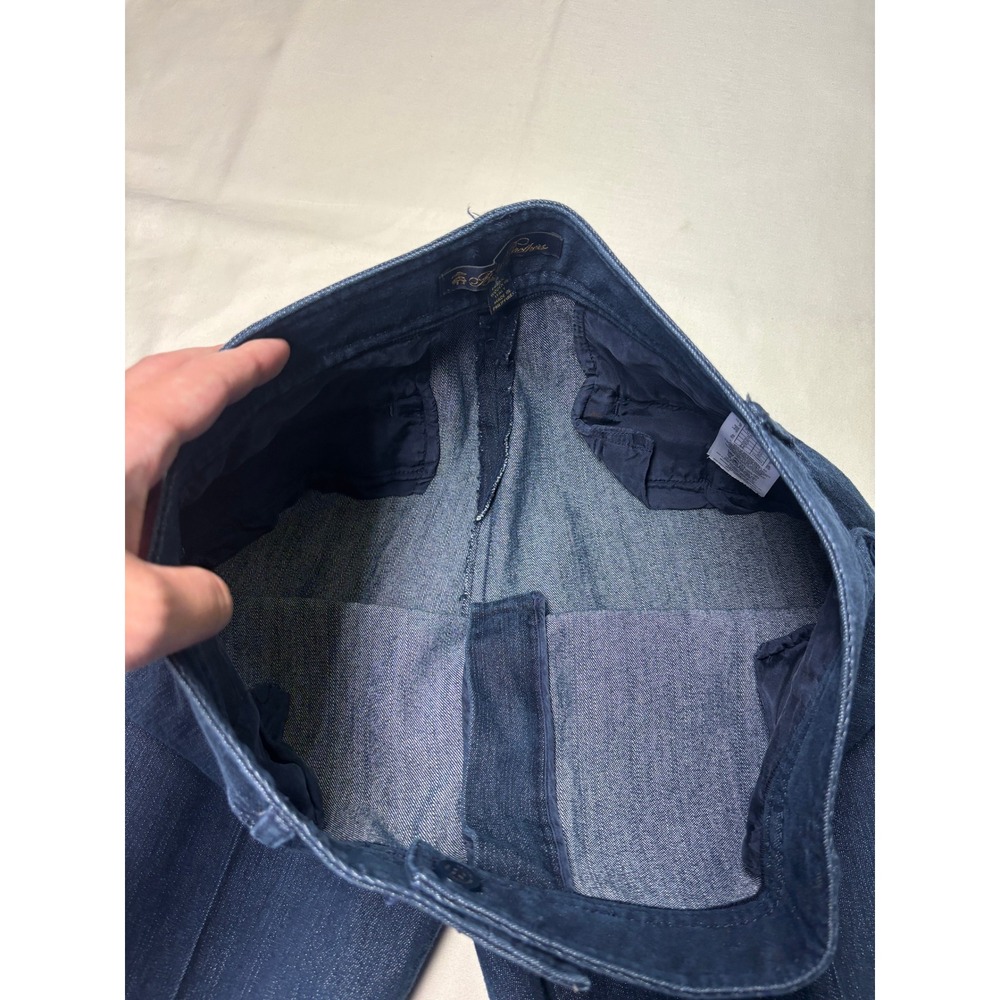 Brooks Brothers Womens Size 8 30X27 Dark Wash Denim Trousers Pants Jeans - Picture 4 of 13